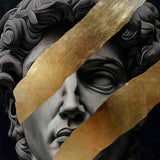 Statue Statues I - With Hand-Applied Gold Leaf