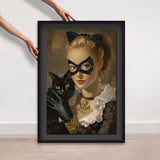Cat Hero Lady - With Glitter