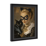 Cat Hero Lady - With Glitter