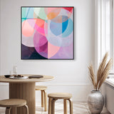 Prismatic Orbit I Square | Acrylic Panel