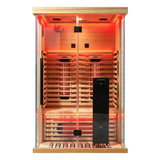 Blisspod I Vantaa RED I All-In-One - Full Spectrum + Red Light Therapy I Indoor Premium Sauna I 2 Person