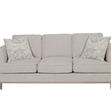 Sofa With 3 Reversable Cushions And 2 Pillows