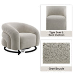 Irma Chair With Swivel - Gray
