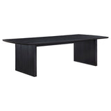 Mason - Removable Extension Leaf Dining Table - Black