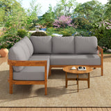 U_Style Acacia Solid Wood Patio Furniture Set