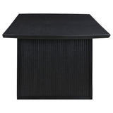 Mason - Removable Extension Leaf Dining Table - Black