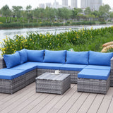 Patio Sofa With Cushions