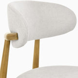 Set of 2 Solid Ash Wood Dining Chairs