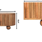 Soba - Ball Lid Up Coffee Table - Oak
