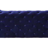 Atronia Blue Velvet Sofa