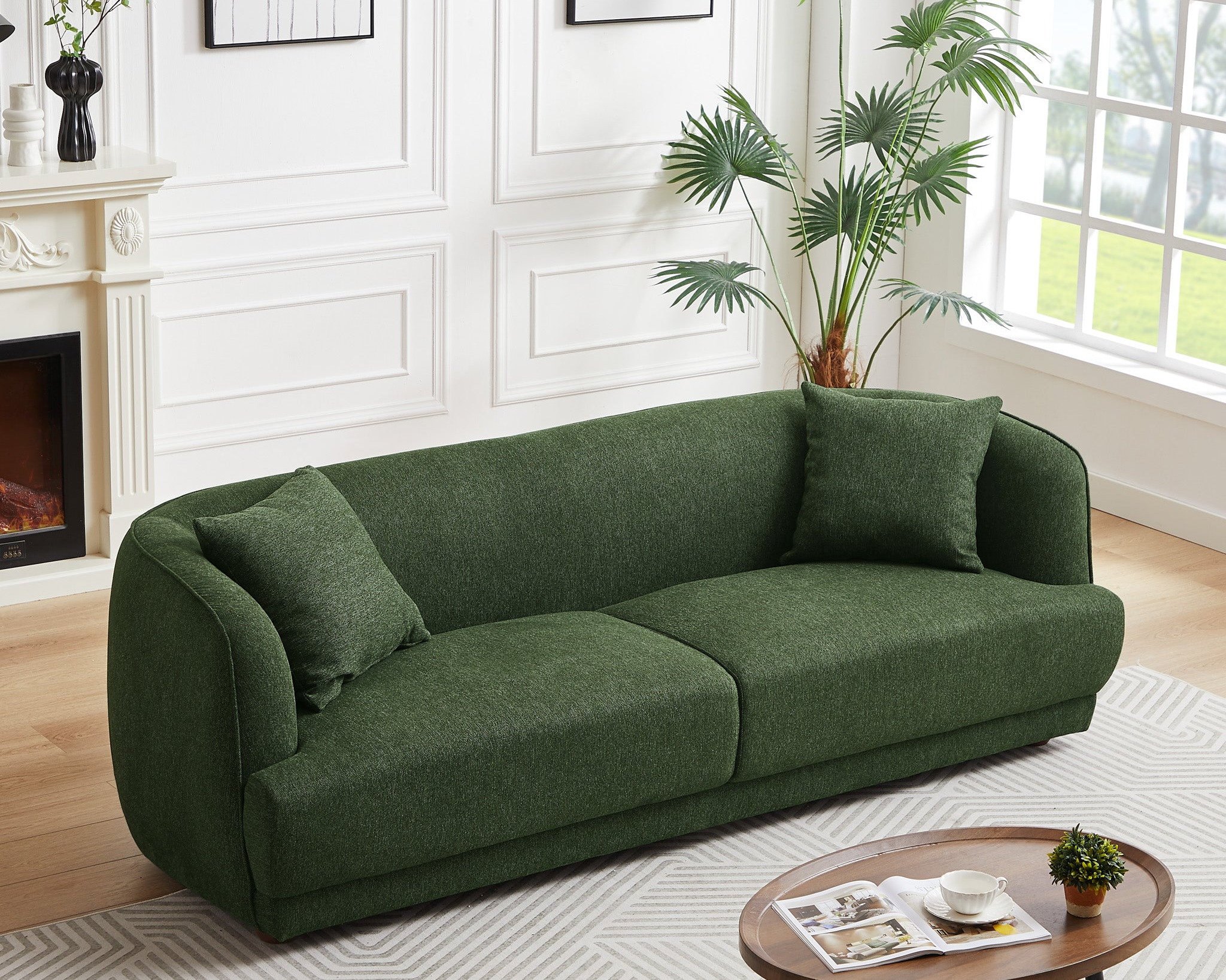 Larisa Mid Century Modern Sofa