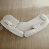 Modern Curved Modular 5 Seater Sofa