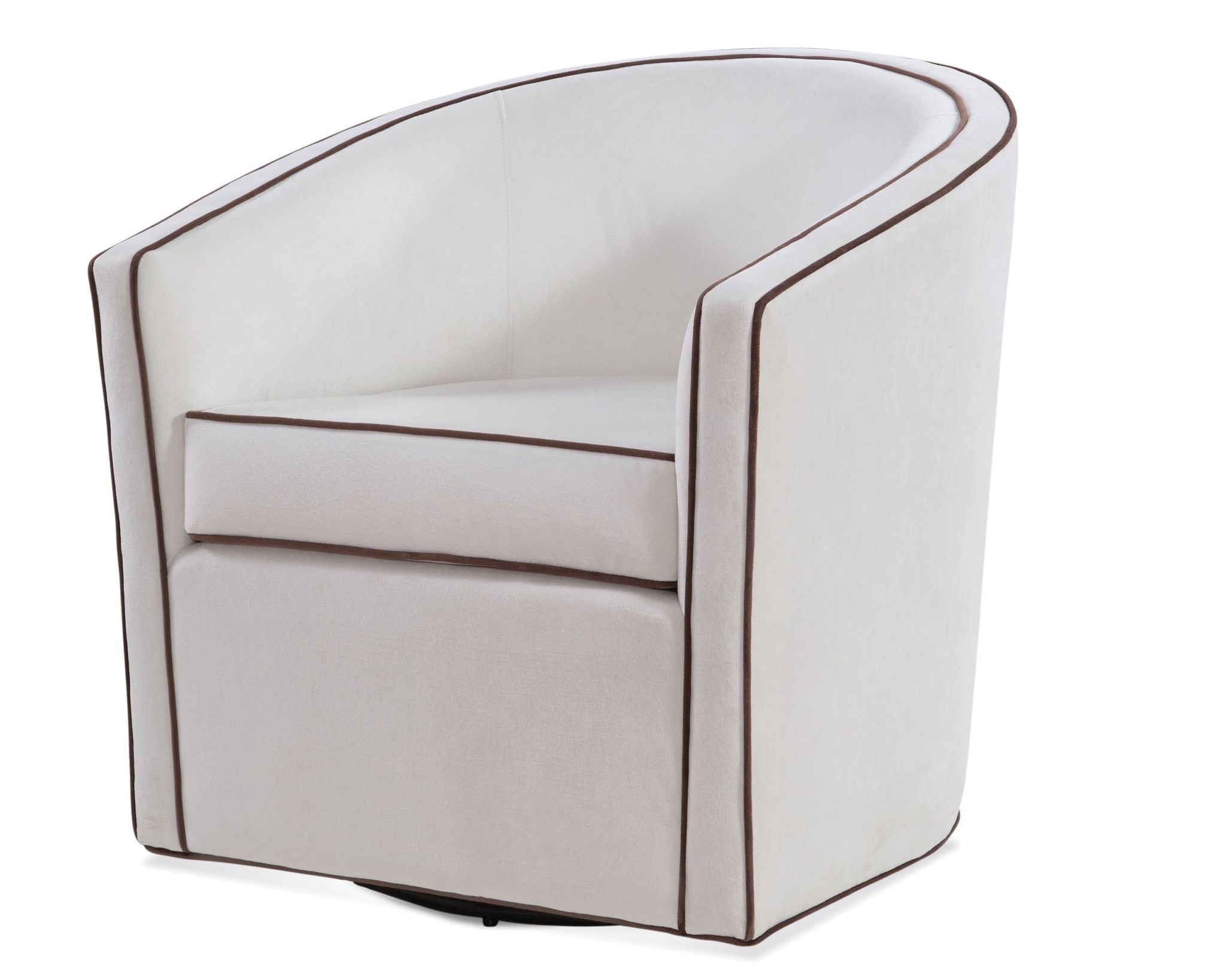 Kendall - Swivel Chair With Barrel Back Design