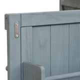 K&K Outdoor Kitchen Island, Rolling Bar Cart & Storage Cabinet