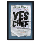 Yes Chef Check | Limited Edition