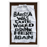 Barista Check | Limited Edition