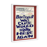 Bartender Check | Limited Edition