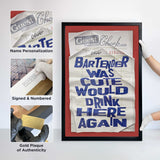 Bartender Check | Limited Edition