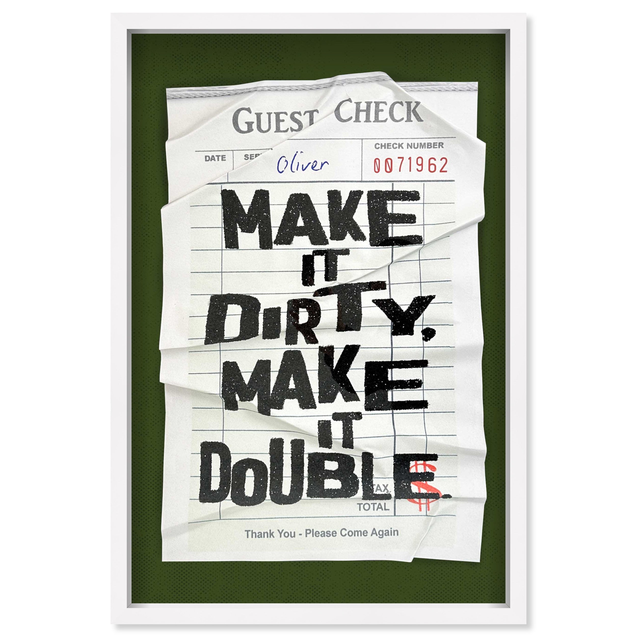 Martini Check | Limited Edition – Shop Luxe Home