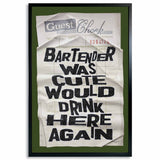 Bartender II Check Please | Limited Edition