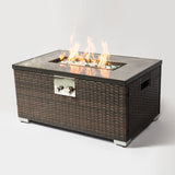 32" Propane Gas Fire Pit Table, 50000 BTU