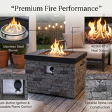 32-Inch Outdoor Fire Pit Table