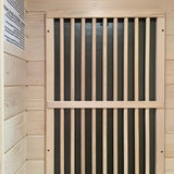 Blisspod | Vienna | Far Infrared Sauna | Canadian Hemlock Very Low EMF | 72.8"H x 35.4"W x 25.6"D | 1 Person