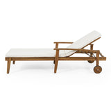 Jason Chaise Lounge White