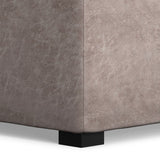 Avalon - Square Coffee Table, Storage Ottoman
