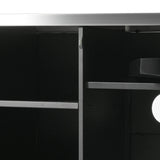 K&K 55.5" Outdoor Kitchen Island with Sink