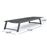 Myers Modern Chaise Lounge Set With Adjustable Back