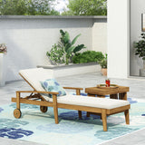 Jason Chaise Lounge White