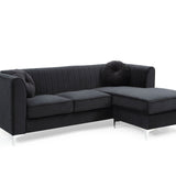 Delray - Micro Suede Sofa Chaise