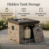 32-Inch Outdoor Fire Pit Table