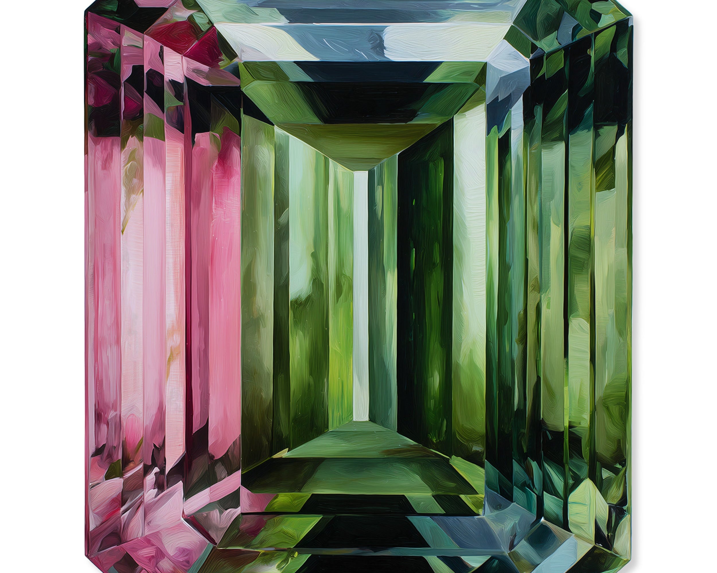 Multi-Color Gemstones | Acrylic Silhouettes