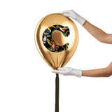 Gold Monogram Balloon