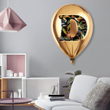 Gold Monogram Balloon