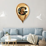 Gold Monogram Balloon