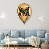 Gold Monogram Balloon