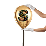 Gold Monogram Balloon