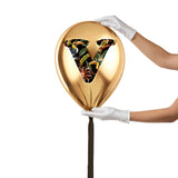 Gold Monogram Balloon