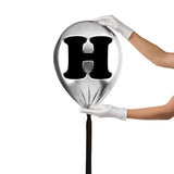 Silver Monogram Balloon