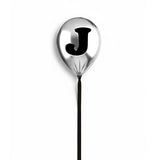 Silver Monogram Balloon