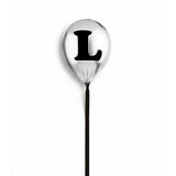 Silver Monogram Balloon