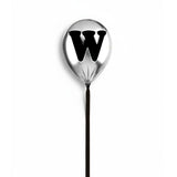 Silver Monogram Balloon