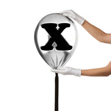 Silver Monogram Balloon