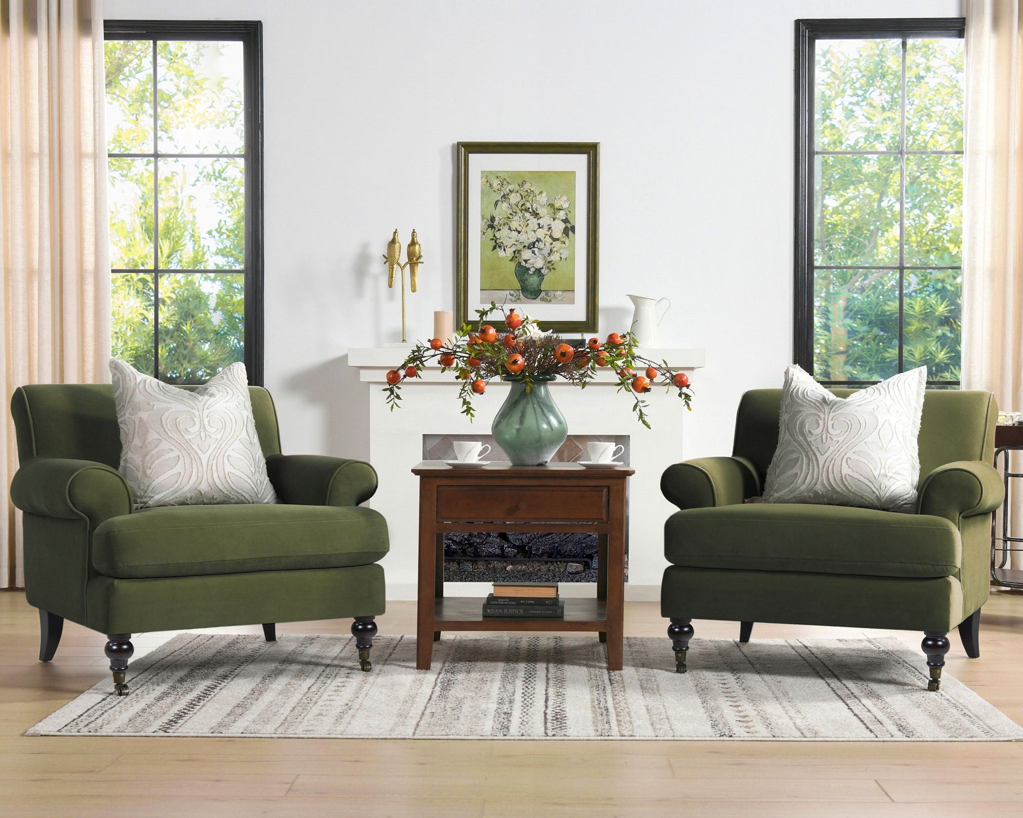 Alana Lawson - Accent Arm Chair Casters