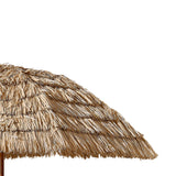 8' Thatched Patio Tiki Umbrella Tropical Palapa