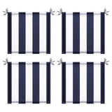 4PCS Outdoor Patio Seat Cushion Replacement with Ties
