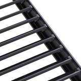 Byron Black Outdoor Pergola Aluminum with Adjustable Louvered Roof
